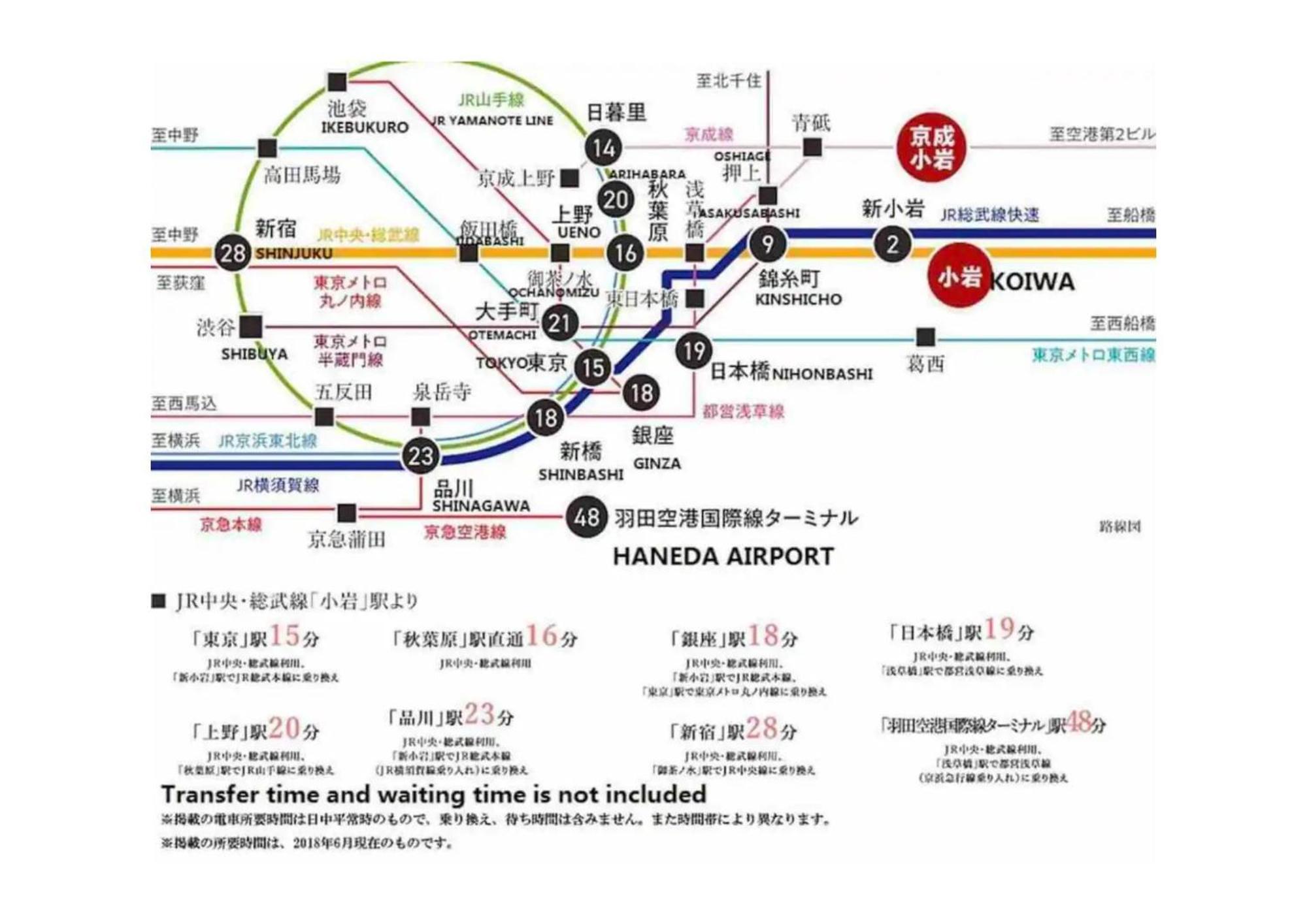 Jr 66Sqm 1F Family Suite 2Ldk Jr Koiwa-Keisei Koiwa-Asakusa-Oshiage-Shinjuku-Ueno Tokio Exterior foto