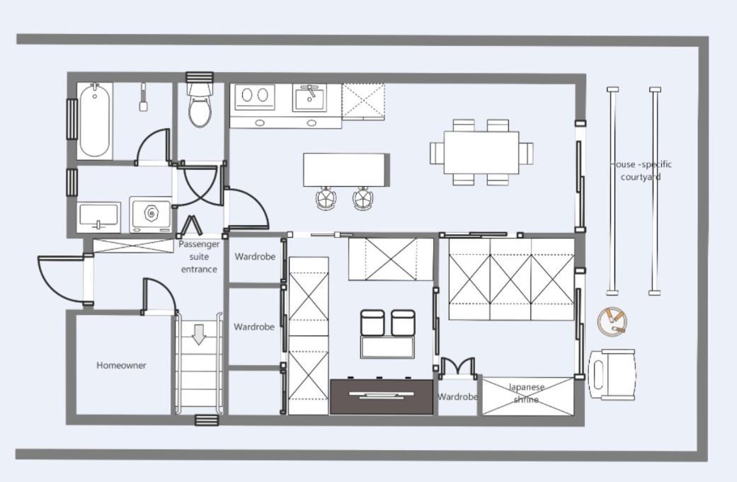 Jr 66Sqm 1F Family Suite 2Ldk Jr Koiwa-Keisei Koiwa-Asakusa-Oshiage-Shinjuku-Ueno Tokio Exterior foto